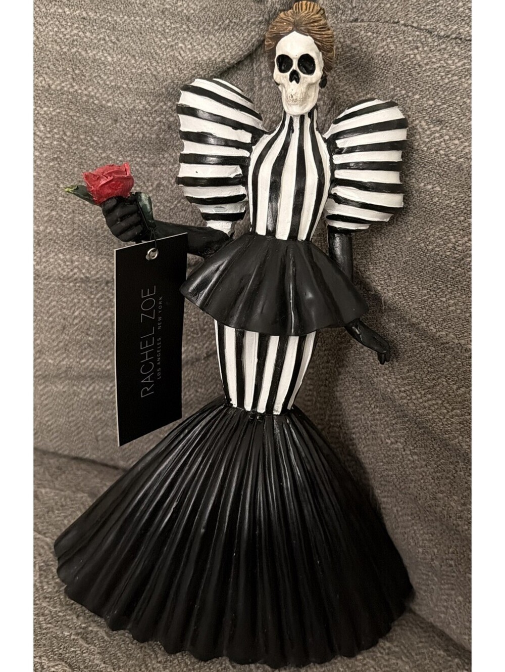 Rachael Zoe Ballgown Skeleton FigurineNew